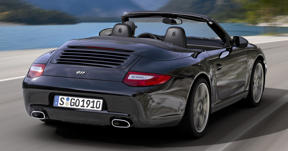 Porsche 911 Carrera s 997 Black