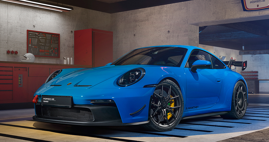 Porsche Blue Color gt3t