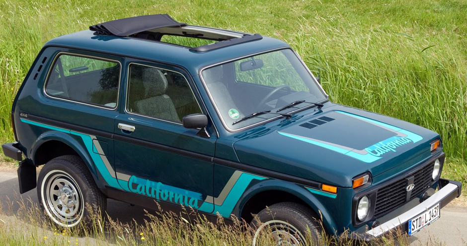 передний бампер LADA NIVA ( 2121 / 21213 / 21214 / 21215 ) California 2